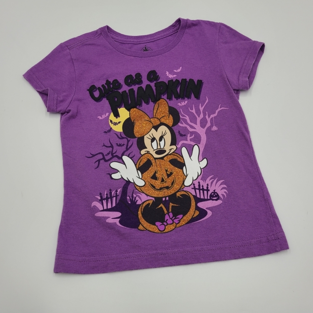 Disney girls' Minnie Mouse Halloween tee size XXS